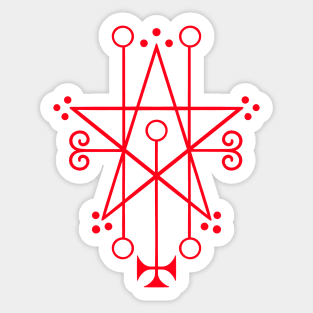 Sigil of Astaroth Sticker